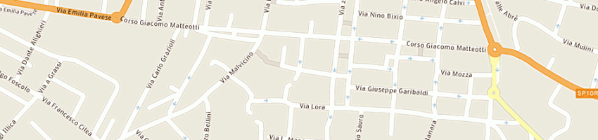 Mappa della impresa cordini vittorio a CASTEL SAN GIOVANNI