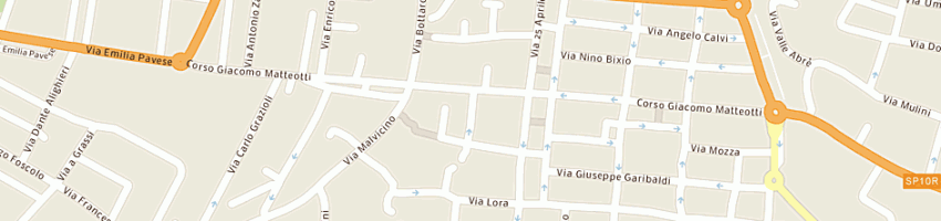 Mappa della impresa aipa spa a CASTEL SAN GIOVANNI