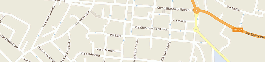 Mappa della impresa rocca enrico a CASTEL SAN GIOVANNI
