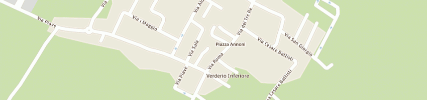 Mappa della impresa circolo famigliare cooperativo (srl) a VERDERIO INFERIORE