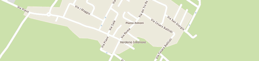 Mappa della impresa la fiorita di riva ercolina maria a LECCO