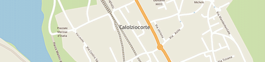 Mappa della impresa cooperativa edilizia calolziese - soc coop a rl a CALOLZIOCORTE