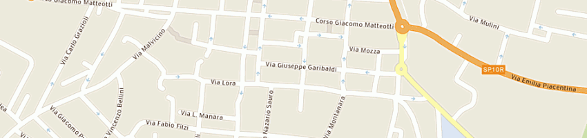 Mappa della impresa federazione italiana della caccia a PIACENZA