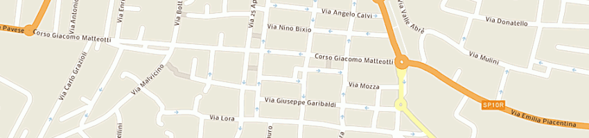 Mappa della impresa ferrari marco a CASTEL SAN GIOVANNI
