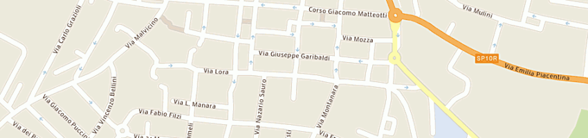 Mappa della impresa badr di nadif abdelkrim e c snc a CASTEL SAN GIOVANNI