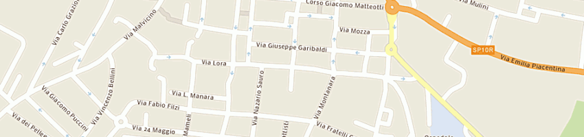 Mappa della impresa colombi pietro a CASTEL SAN GIOVANNI