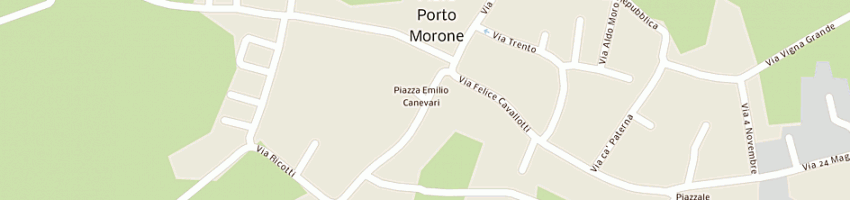 Mappa della impresa mobili vanzini (srl) a PIEVE PORTO MORONE