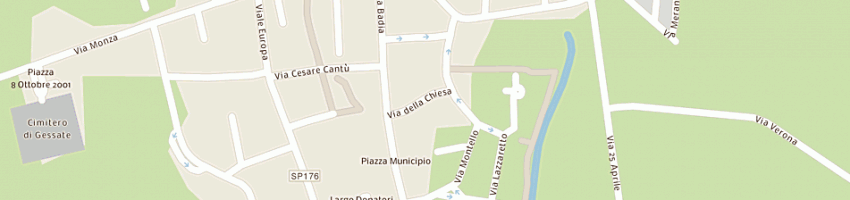 Mappa della impresa parrocchia sspietro e paolo gessate a GESSATE