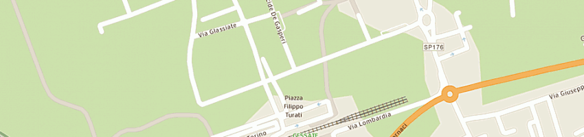 Mappa della impresa ggp snc di pampiani a GESSATE