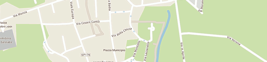 Mappa della impresa mapelli sergio a GESSATE