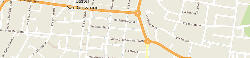 Mappa della impresa bassi a CASTEL SAN GIOVANNI