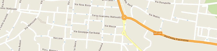 Mappa della impresa barella tiziana a CASTEL SAN GIOVANNI