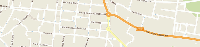 Mappa della impresa immobiliare chiarone(spa) a CASTEL SAN GIOVANNI