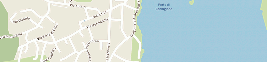 Mappa della impresa due esse immobiliare di dettori giovanna rosa a ARZACHENA
