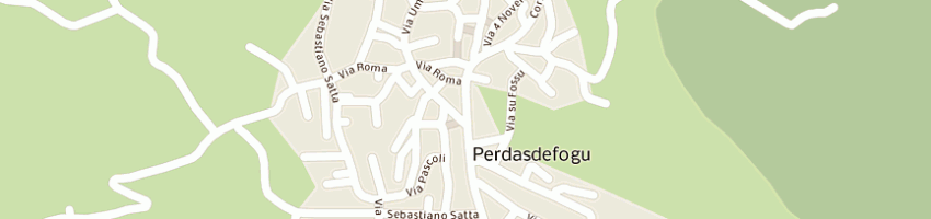 Mappa della impresa pa associazione volontari croce verde a PERDASDEFOGU