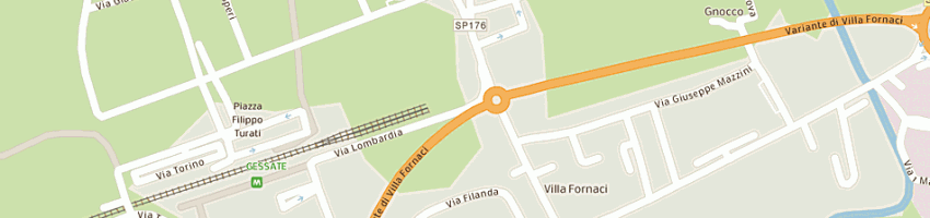 Mappa della impresa iannicelli laura a GESSATE