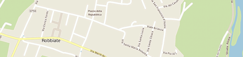 Mappa della impresa massironi gaetano a ROBBIATE