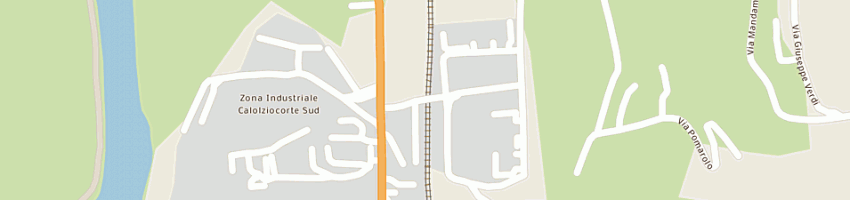 Mappa della impresa piazza srl a CALOLZIOCORTE