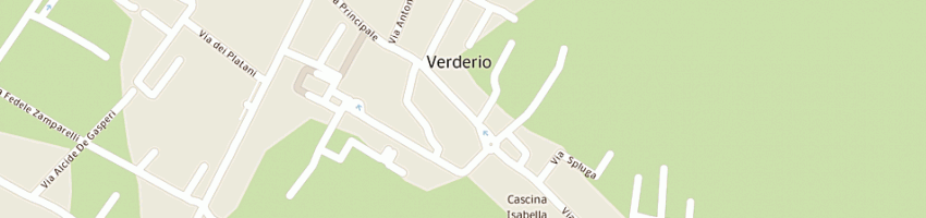 Mappa della impresa sala antonio a VERDERIO SUPERIORE