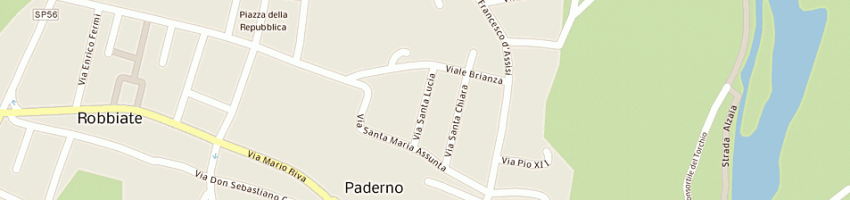 Mappa della impresa pozzi daniele a LECCO