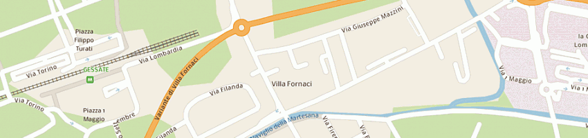 Mappa della impresa autotrasporti scarpino vincenzo a GESSATE
