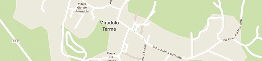Mappa della impresa saronio angelo a MIRADOLO TERME