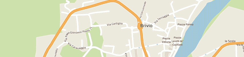 Mappa della impresa fruttantica az agr palazzetto di luigi rossignoli a BRIVIO