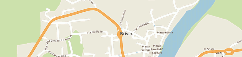 Mappa della impresa il granello srl a BRIVIO