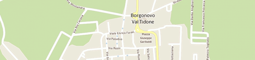 Mappa della impresa bertoletti angelo a BORGONOVO VAL TIDONE