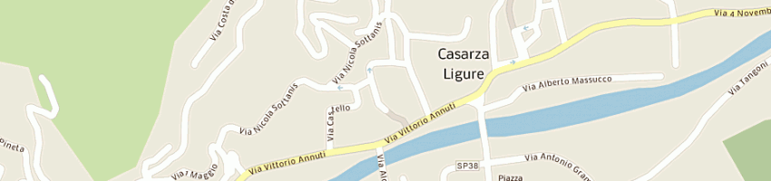 Mappa della impresa bertucci angelo a CASARZA LIGURE