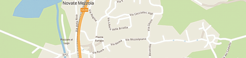 Mappa della impresa toneatti graziano a NOVATE MEZZOLA