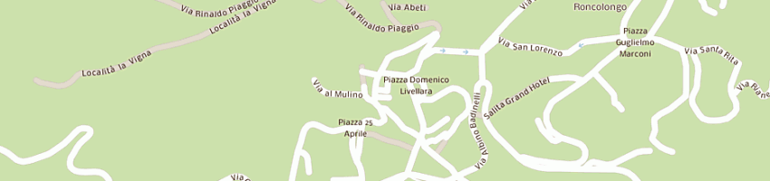 Mappa della impresa albergo gran hotel siva a SANTO STEFANO D AVETO