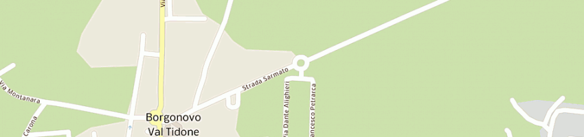 Mappa della impresa vasconi zappavigna pinuccia a BORGONOVO VAL TIDONE