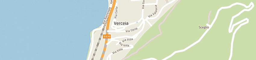 Mappa della impresa casa parrocchiale a VERCEIA