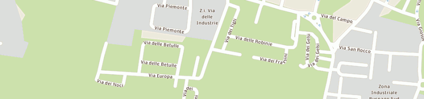 Mappa della impresa prando carlo a BUSNAGO