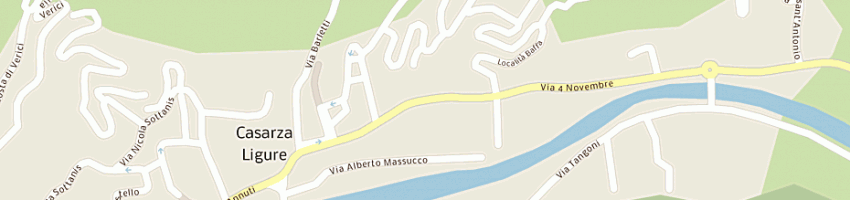 Mappa della impresa computer star sas di paganini renato a CASARZA LIGURE