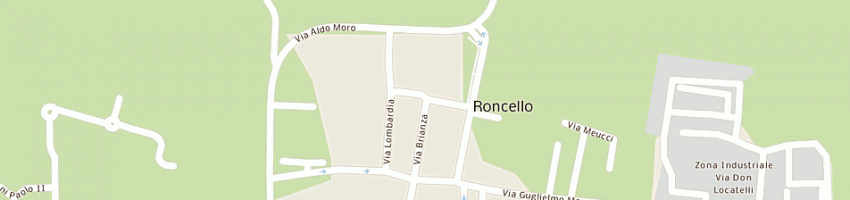 Mappa della impresa borroni sas di borroni roberto e c a RONCELLO