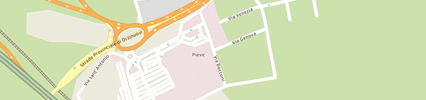 Mappa della impresa out retail srl a PIEVE FISSIRAGA