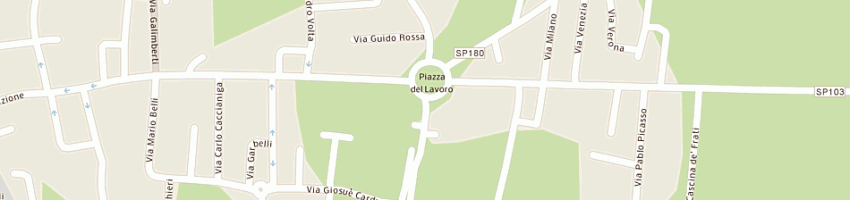 Mappa della impresa rpr soc agricola srl a POZZUOLO MARTESANA