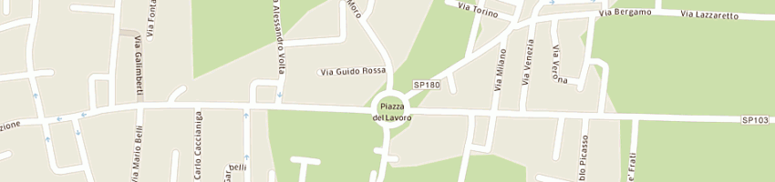 Mappa della impresa comune di pozzuolo martesana a POZZUOLO MARTESANA