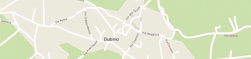 Mappa della impresa poncetta antonio a DUBINO