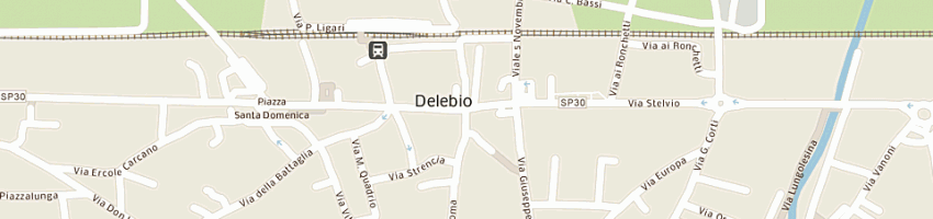 Mappa della impresa bettega ilde e c snc a DELEBIO