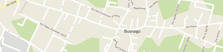 Mappa della impresa cronolux srl a BUSNAGO