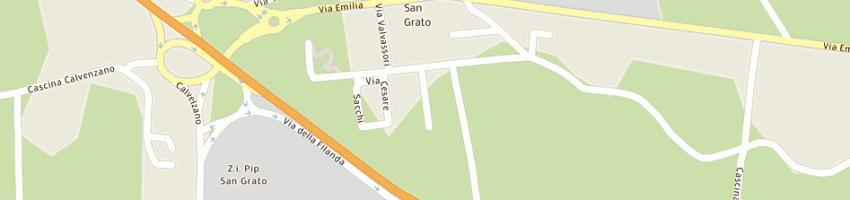 Mappa della impresa ventura alberto a LODI