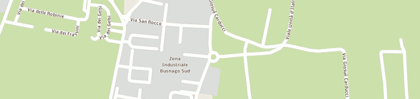Mappa della impresa ecotecno srl a BUSNAGO