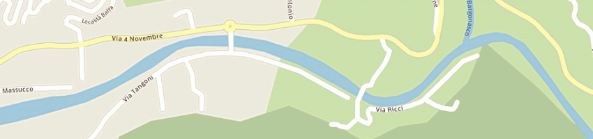 Mappa della impresa comer spa a CASARZA LIGURE