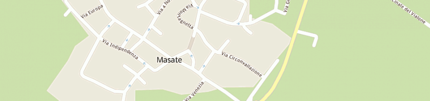Mappa della impresa margutti carlo a MASATE