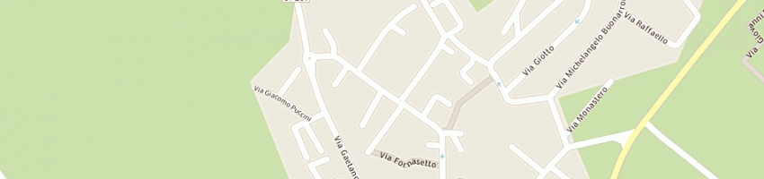 Mappa della impresa ste di spinoni linuccio a BASIANO