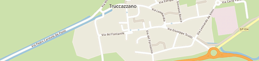 Mappa della impresa parrocchia s michele arcangelo a TRUCCAZZANO