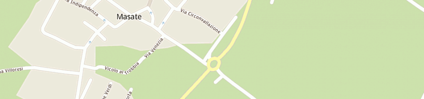 Mappa della impresa omf di ferrario giovanni a MASATE